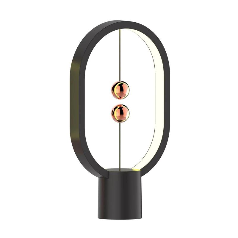 مصباح LED متوازن مغناطيسيًا من Novelo — مصباح قابل لإعادة الشحن عبر USB - Desfino