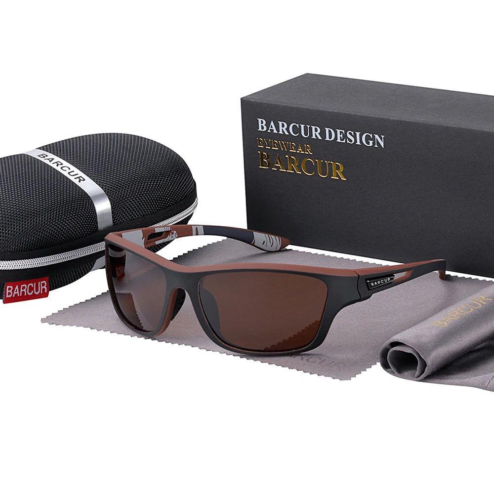 Polarisierte Sportsonnenbrille Barcur für Herren - UV400-Schutz - Desfino