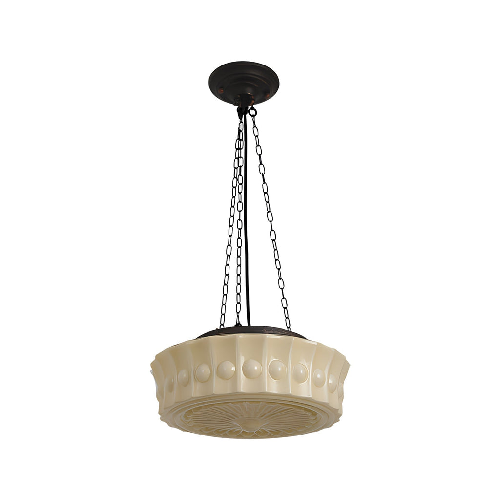 Hailie Vintage French Dome Pendant Light for Living Room | Desfino