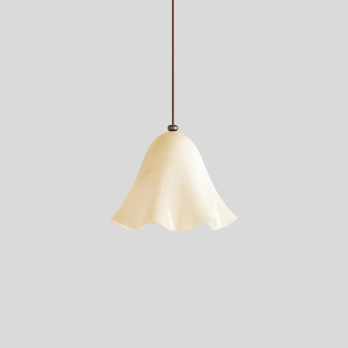Vintage Flower Colored Glass Pendant Light | Desfino