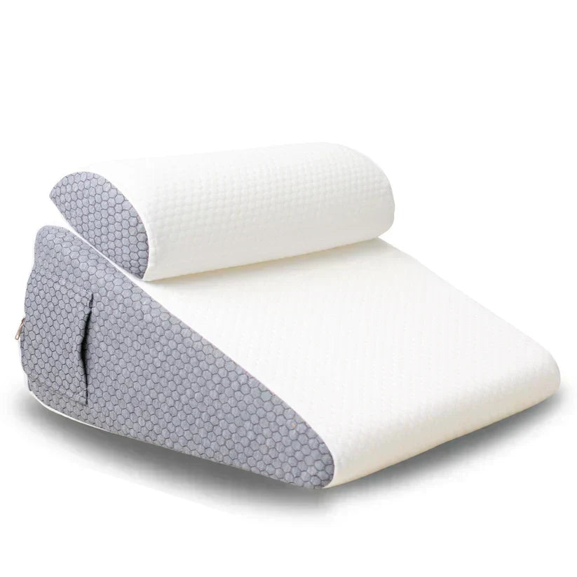 AeroSleep Inclined Wedge Pillow — Snoring Relief Support - Desfino