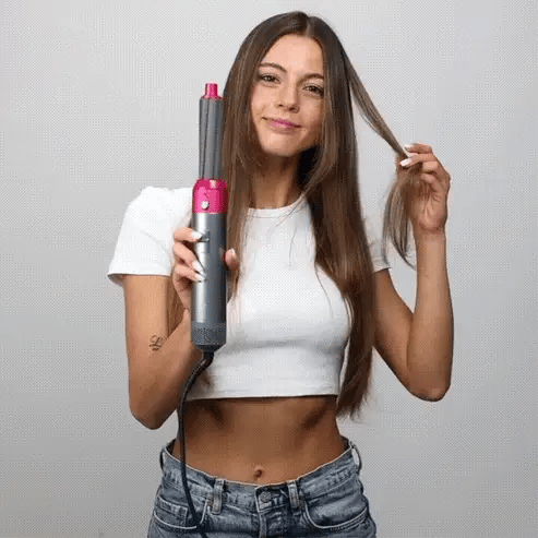 Lunera 5-in-1 Hair Styler — Coanda Auto Curler, Dryer & Flat Brush | Desfino
