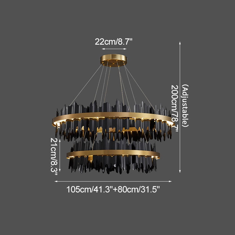 Modern Creative Round Chandelier | Desfino