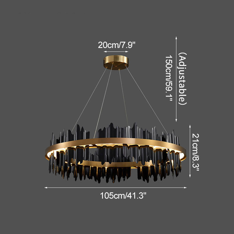 Modern Creative Round Chandelier | Desfino