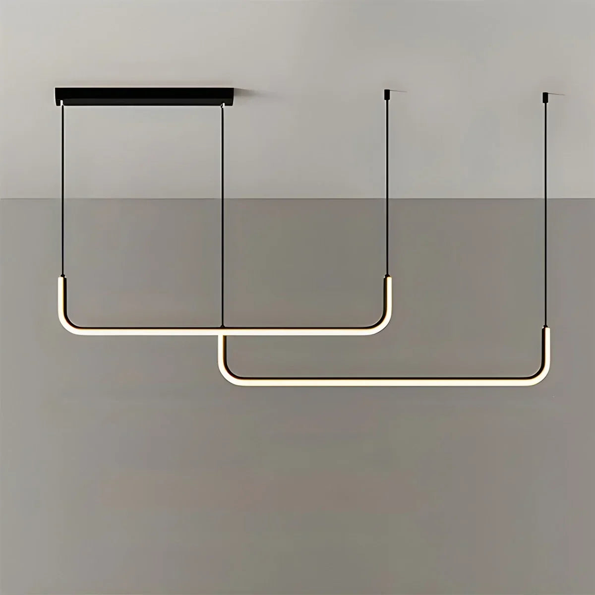 Moderner LED-Deckenleuchter für das Wohnzimmer | Desfino