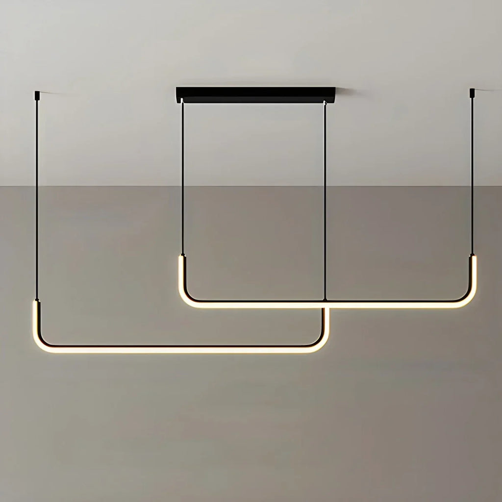 Moderner LED-Deckenleuchter für das Wohnzimmer | Desfino