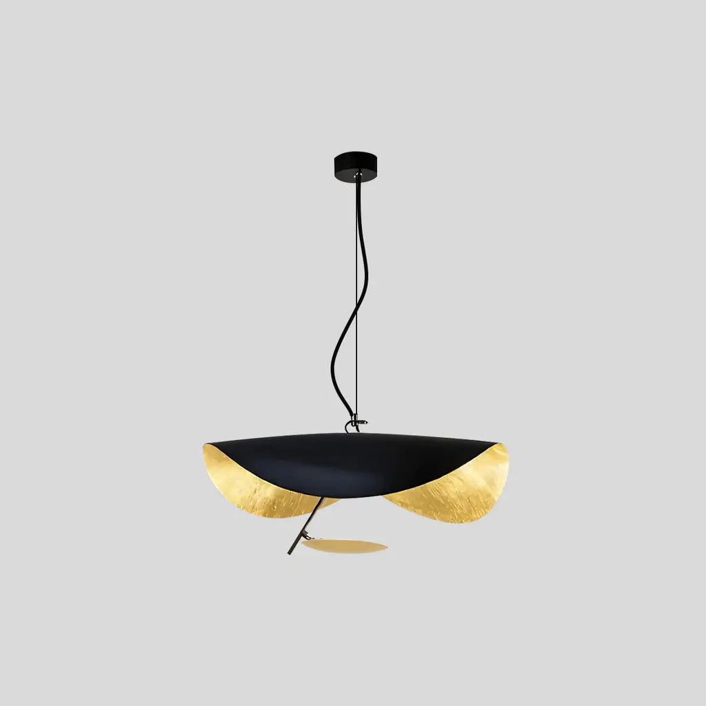 Modern Sculptural Leaf Pendant Light | Desfino
