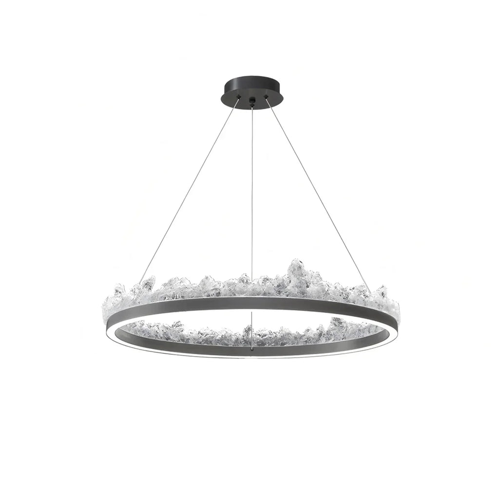 Modern Light Luxury Iceberg Chandelier | Desfino