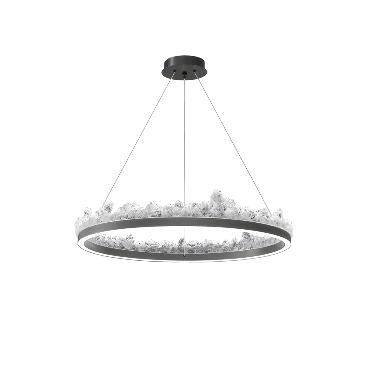 Modern Light Luxury Iceberg Chandelier | Desfino