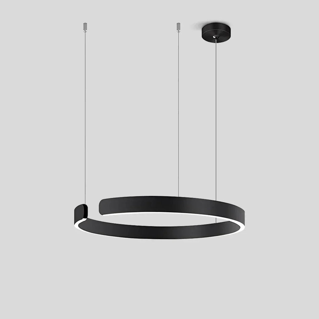 Moderner LED-Ring-Kronleuchter für das Wohnzimmer | Desfino