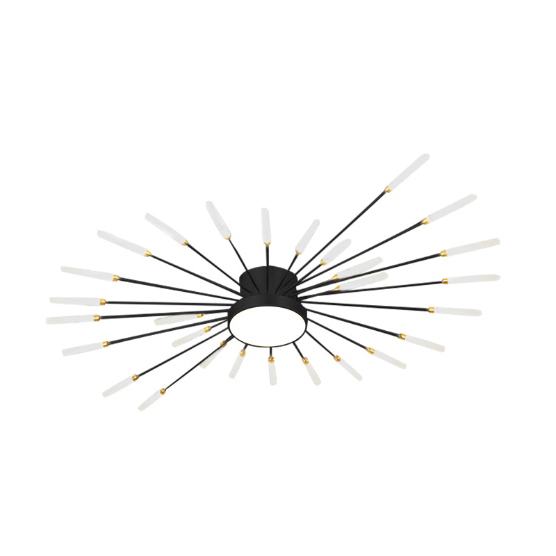Fireworks Swirl Ceiling Light for Living Room | Desfino
