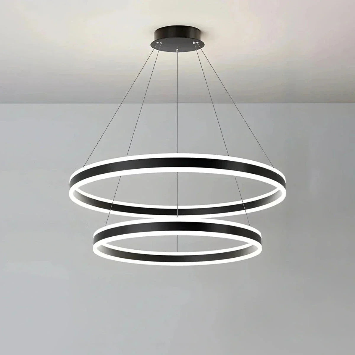 Circle Layered Living Room Chandelier | Desfino