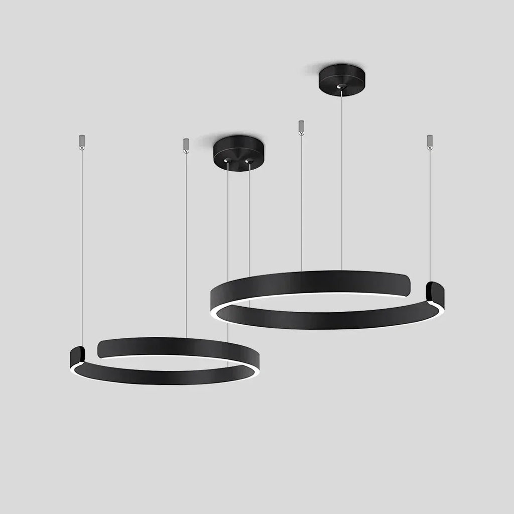 Moderner LED-Ring-Kronleuchter für das Wohnzimmer | Desfino