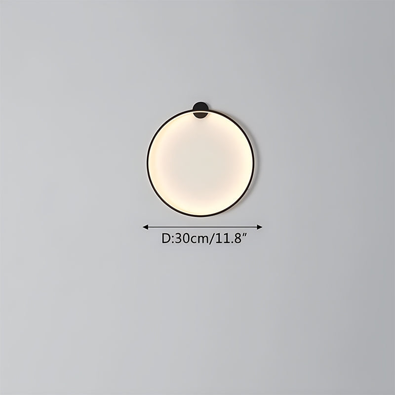 Round Ring LED Wall Lamp for Living Room | Desfino
