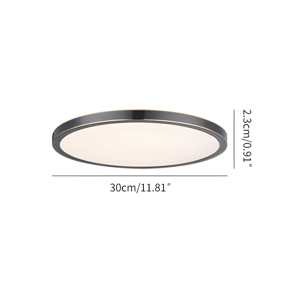 Ultra Thin Minimalist Ceiling Light for Bedroom | Desfino