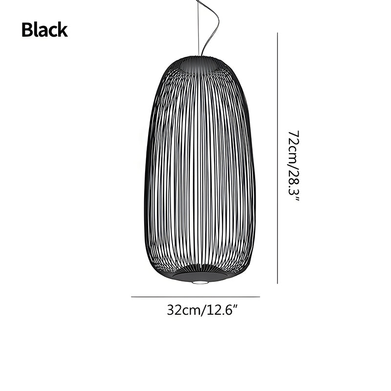 Foscarini Spokes Pendelleuchte in Vogelkäfigform | Desfino
