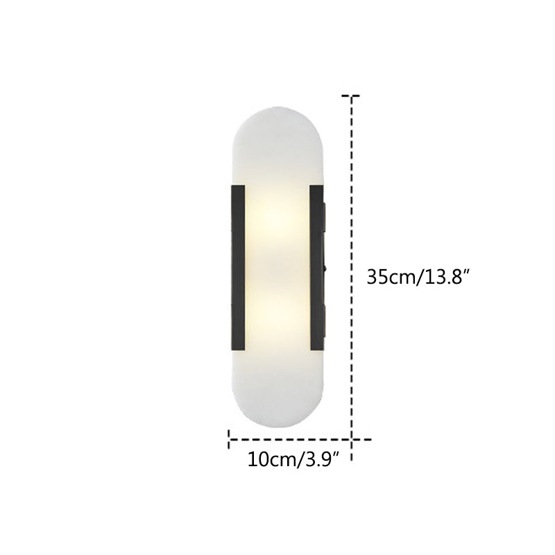 Elegante Wandleuchte aus spanischem Alabaster für das Wohnzimmer | Desfino