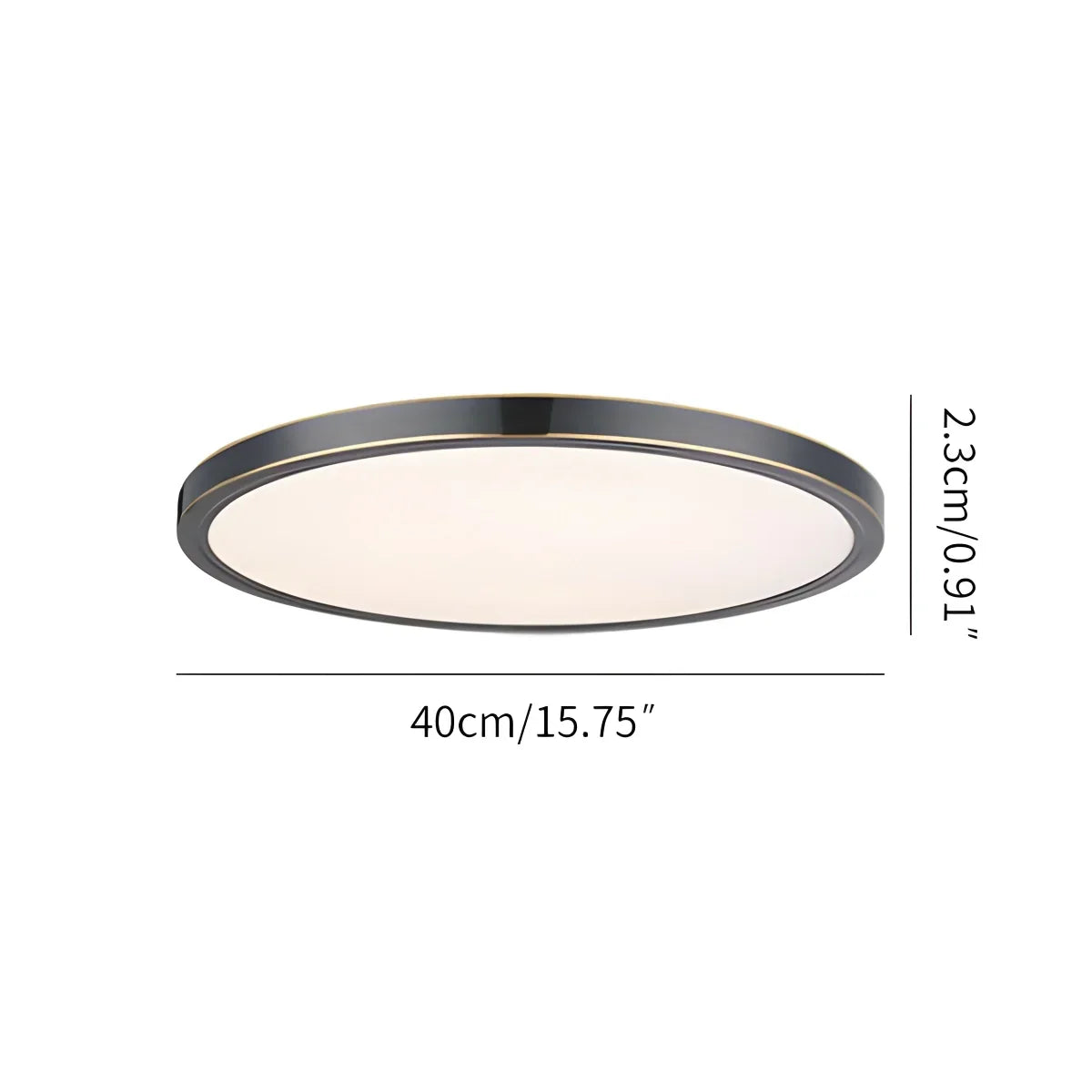 Ultra Thin Minimalist Ceiling Light for Bedroom | Desfino