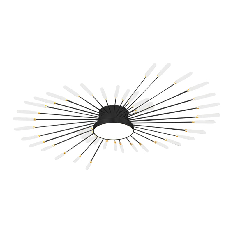 Fireworks Swirl Ceiling Light for Living Room | Desfino