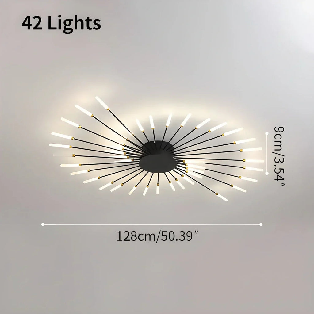 Fireworks Starburst Ceiling Light | Desfino