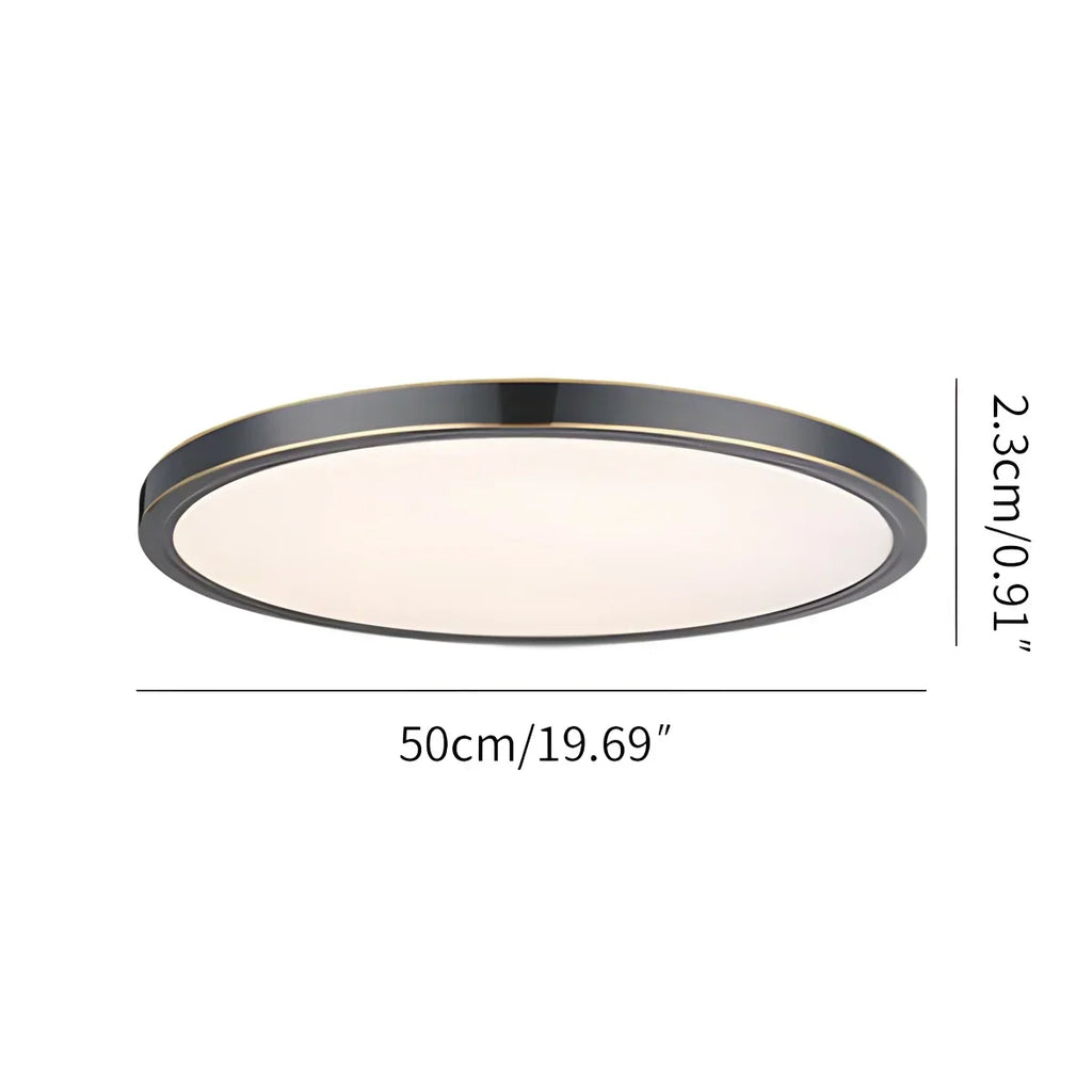 Ultra Thin Minimalist Ceiling Light for Bedroom | Desfino