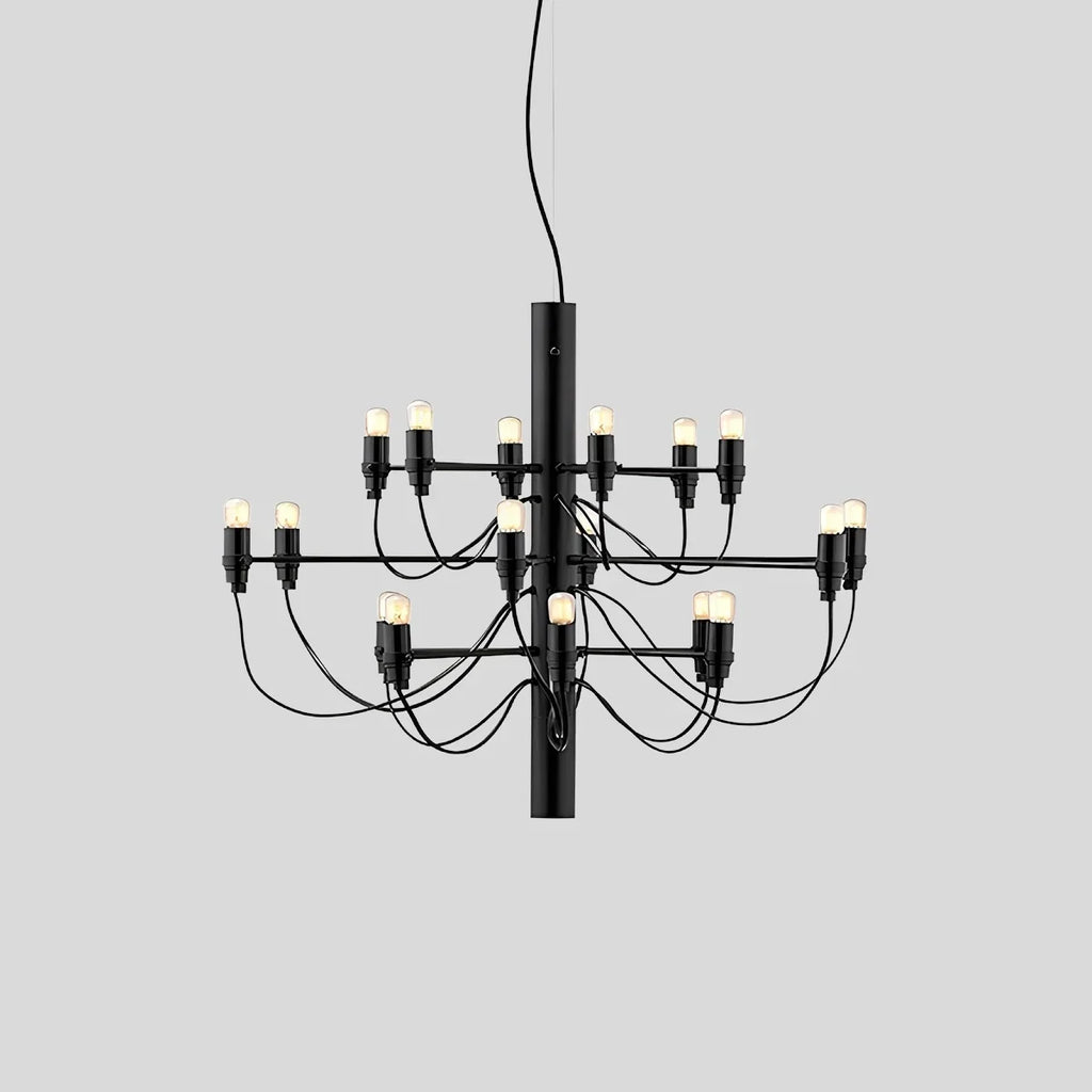Tiered Modern Candle Chandelier | Desfino