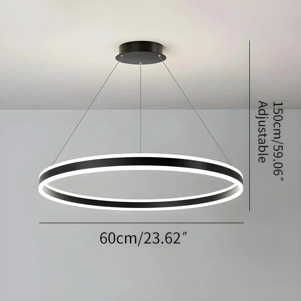 Circle Layered Living Room Chandelier | Desfino