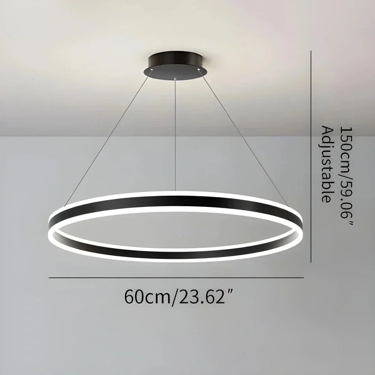 Circle Layered Living Room Chandelier | Desfino