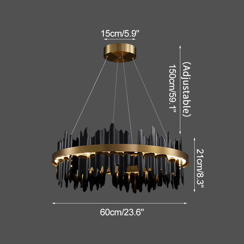 Modern Creative Round Chandelier | Desfino