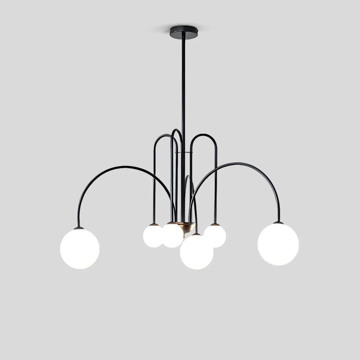 Avi Double Layer Glass Chandelier | Desfino
