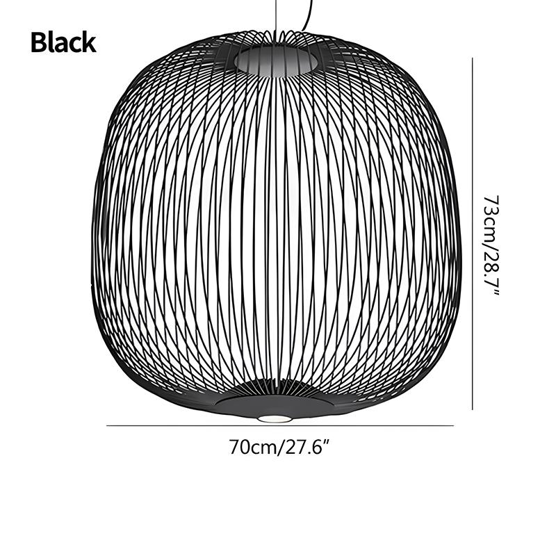 Foscarini Spokes Pendelleuchte in Vogelkäfigform | Desfino