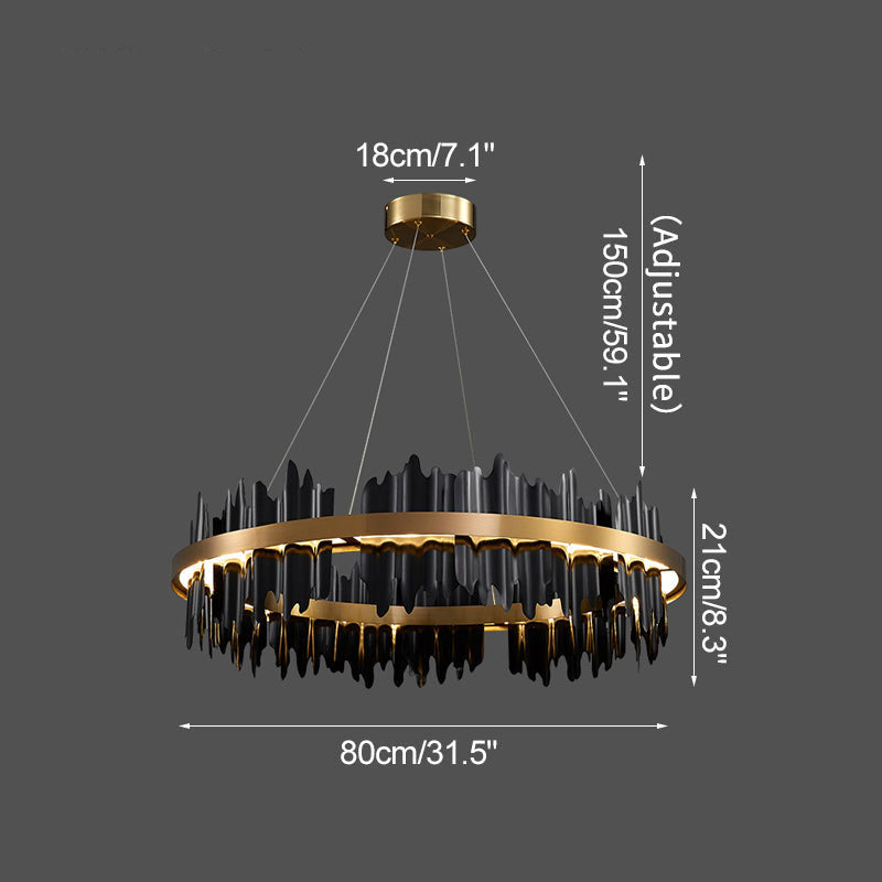 Modern Creative Round Chandelier | Desfino