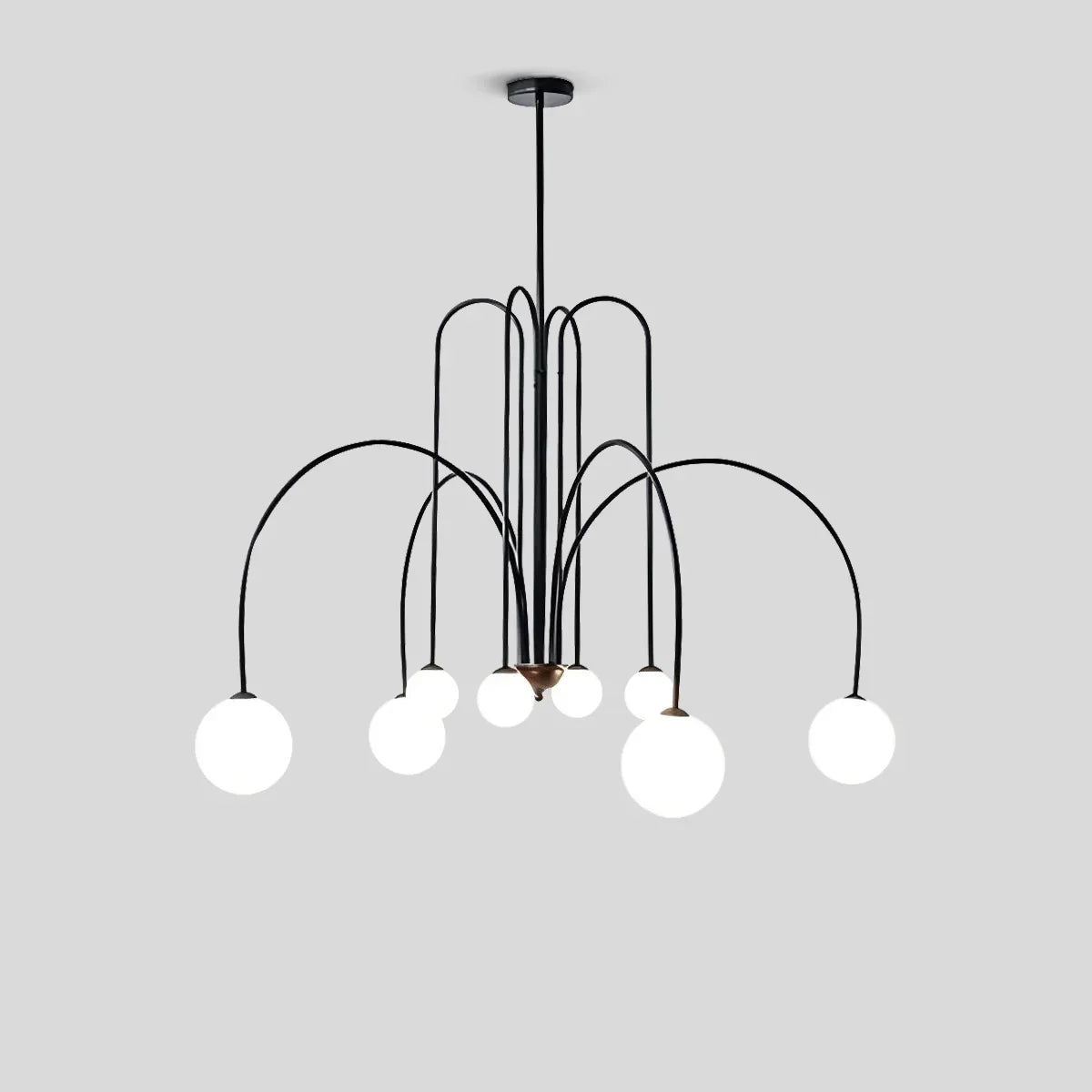 Avi Double Layer Glass Chandelier | Desfino