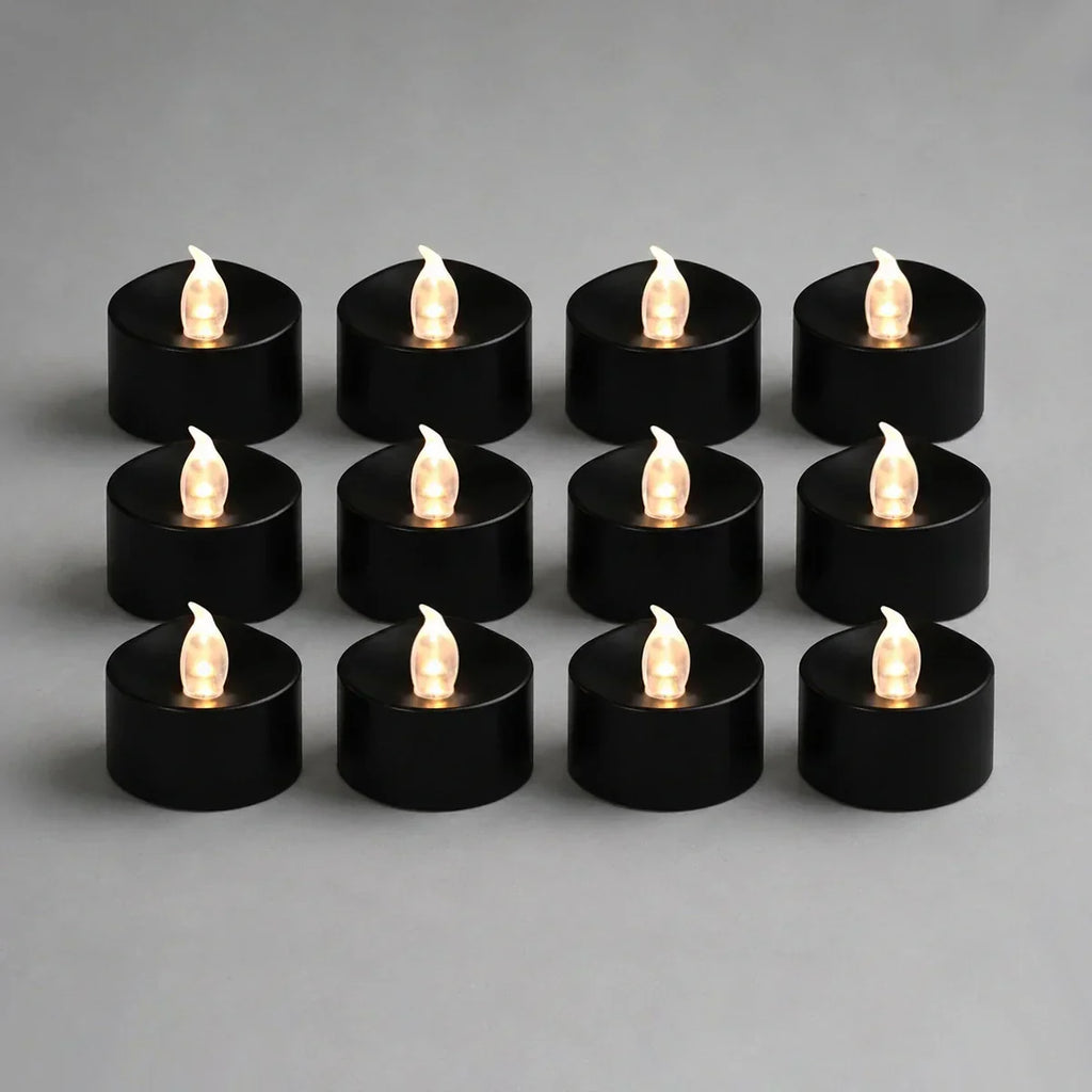 LED-Teelichter ohne Flamme, 100er-Pack × 18 | Desfino