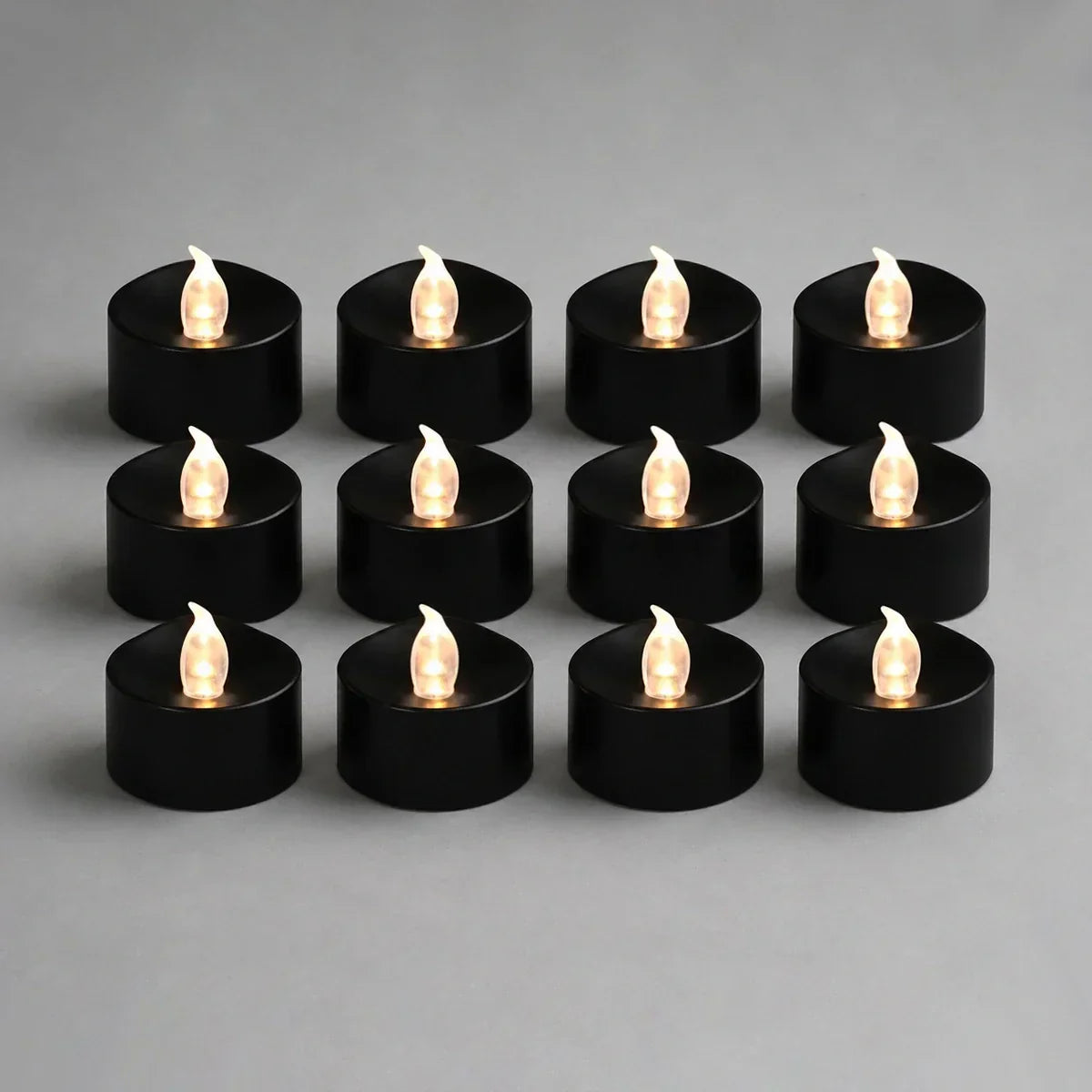 LED-Teelichter ohne Flamme, 100er-Pack × 18 | Desfino