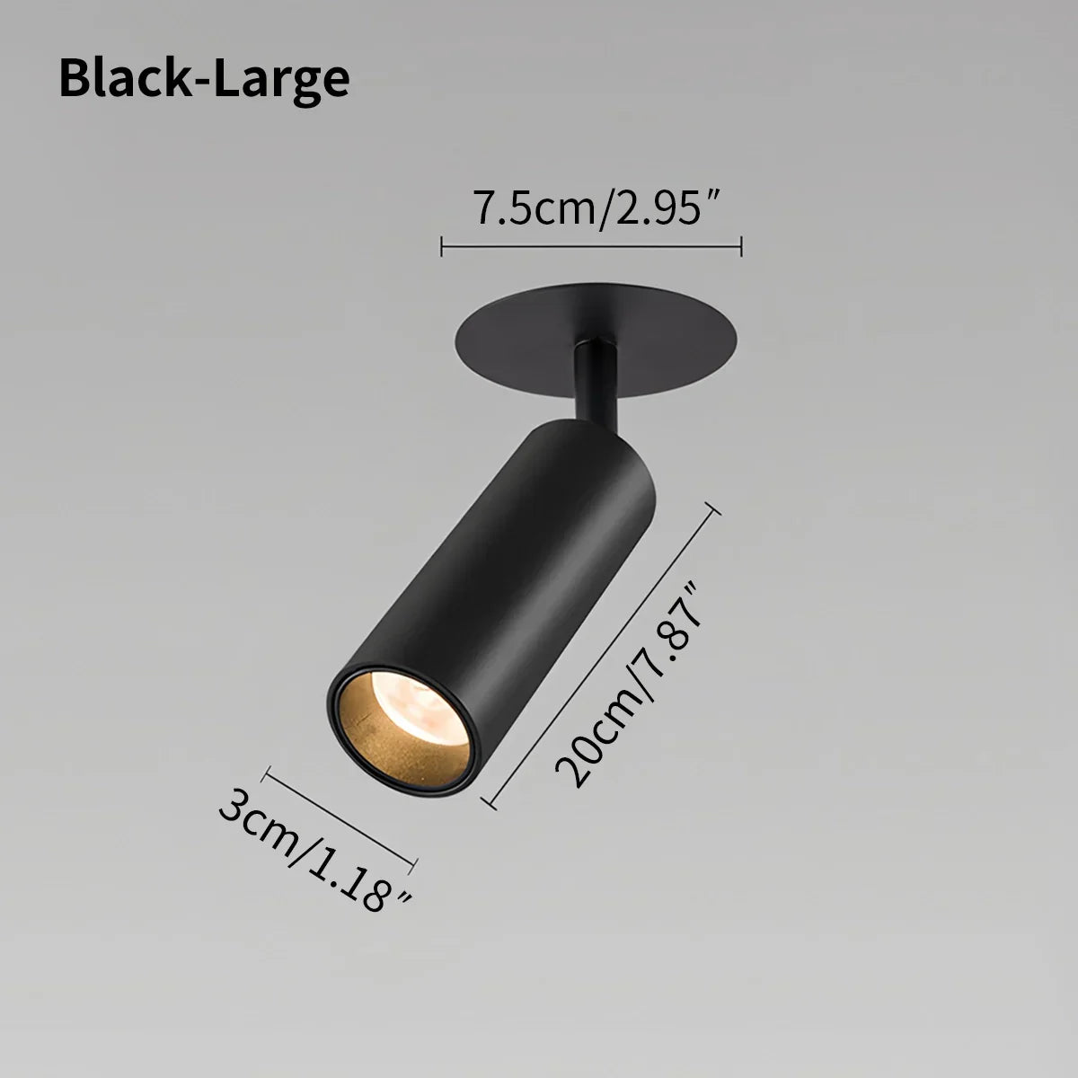 Minimalistischer LED-Deckenstrahler für das Wohnzimmer | Desfino