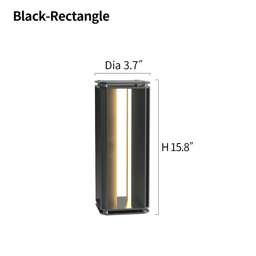 Modern Geometric Outdoor Waterproof Wall Lamp | Desfino