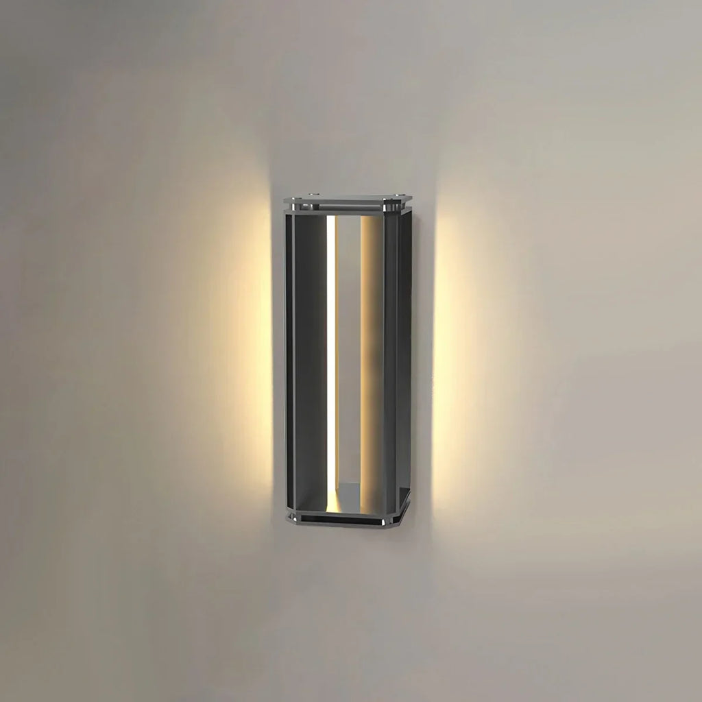 Modern Geometric Outdoor Waterproof Wall Lamp | Desfino