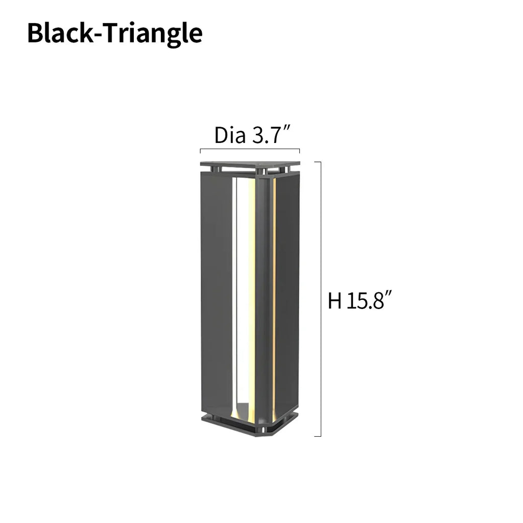 Modern Geometric Outdoor Waterproof Wall Lamp | Desfino