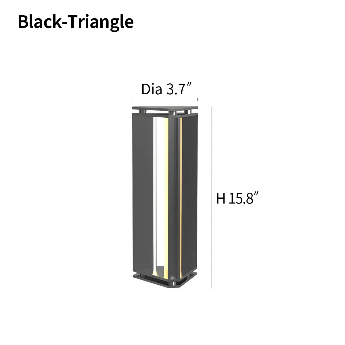 Modern Geometric Outdoor Waterproof Wall Lamp | Desfino