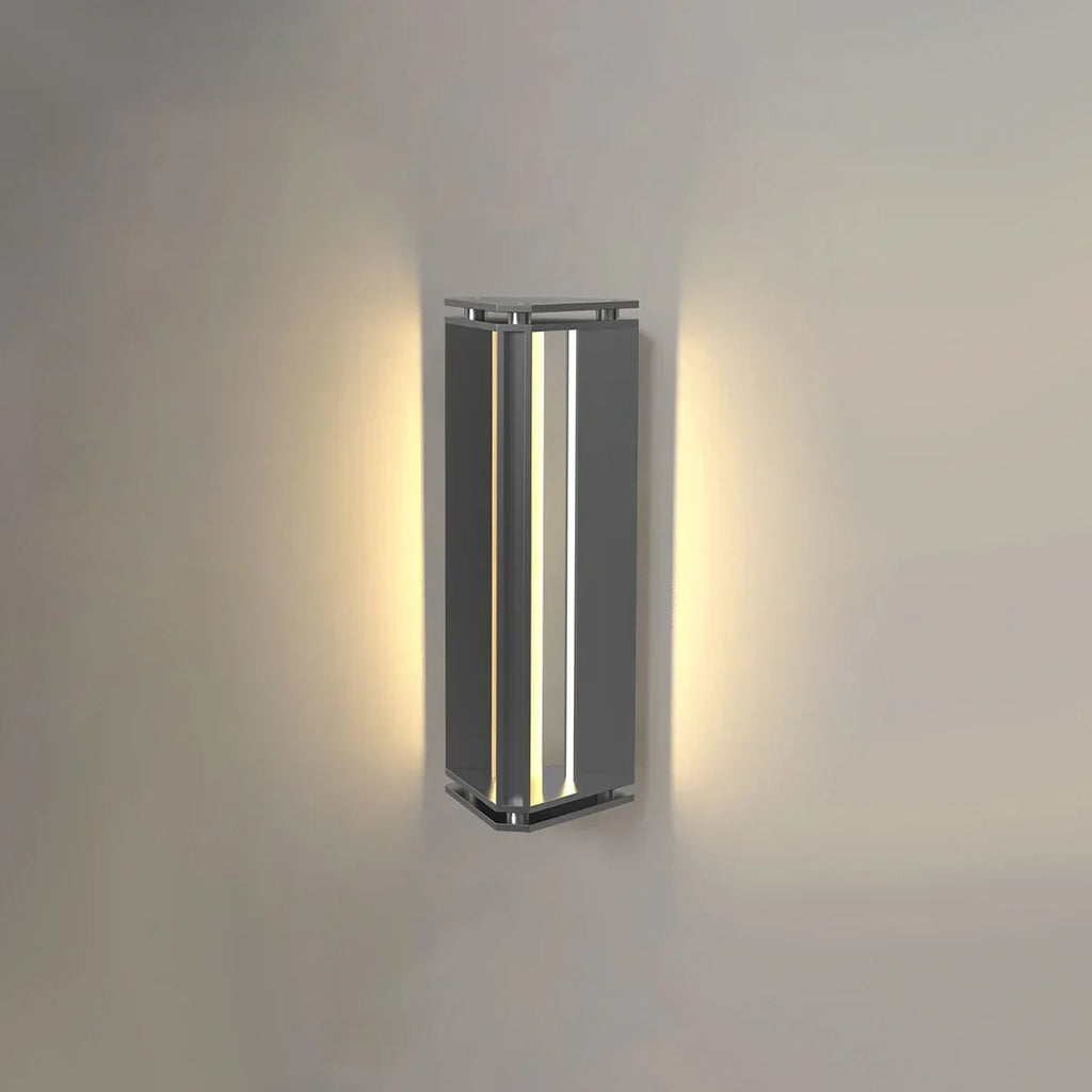 Modern Geometric Outdoor Waterproof Wall Lamp | Desfino
