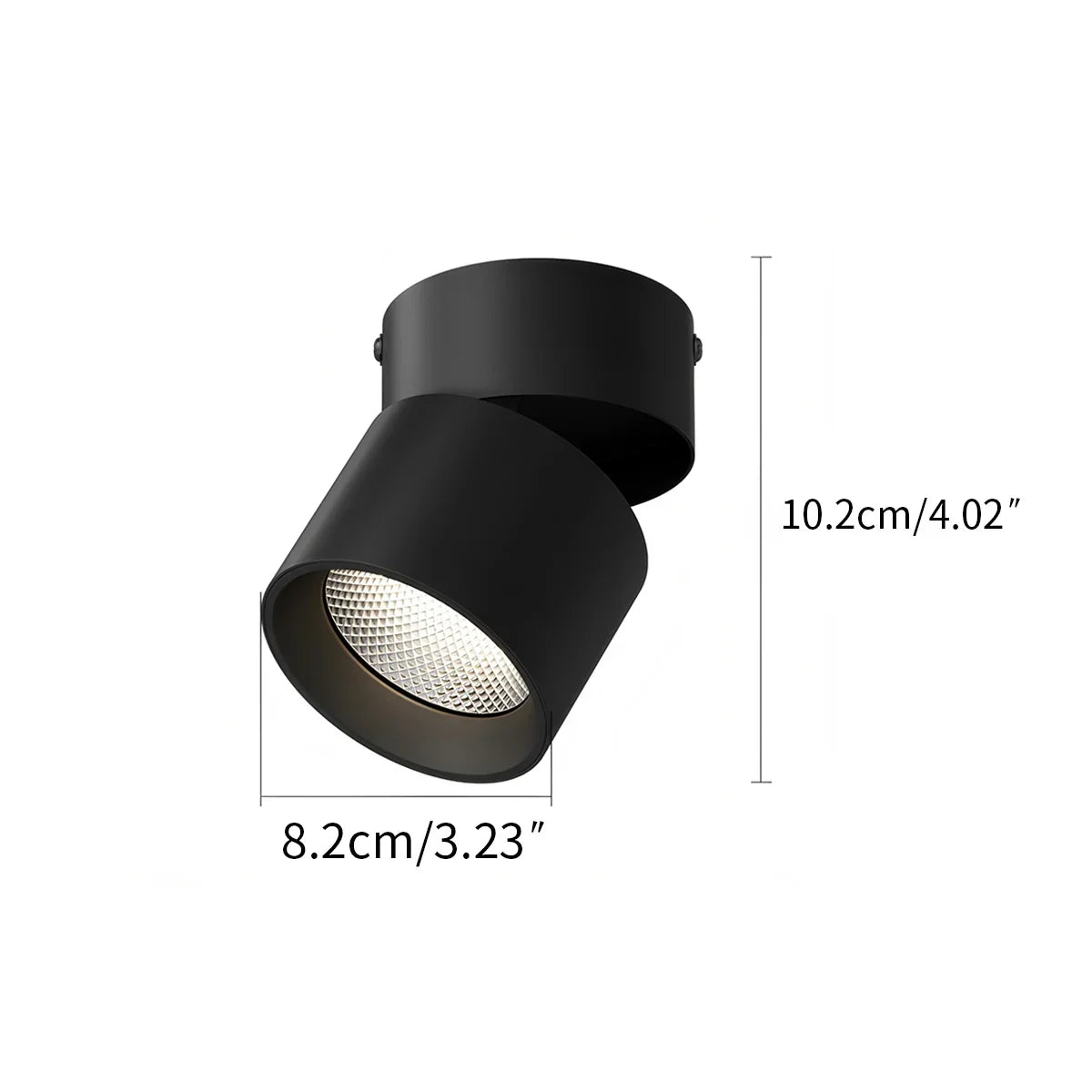 Zusammenklappbarer, verstellbarer LED-Deckenstrahler | Desfino