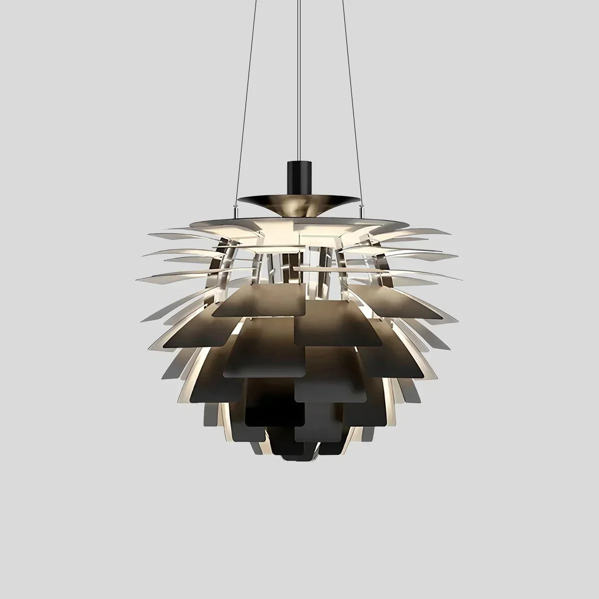 Moderne Pendelleuchte im Art-déco-Stil mit mehreren Ebenen | Desfino