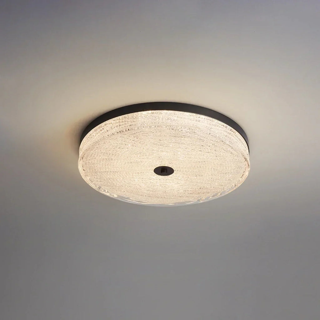 Moderne runde LED-Deckenleuchte im Light-Luxury-Stil | Desfino
