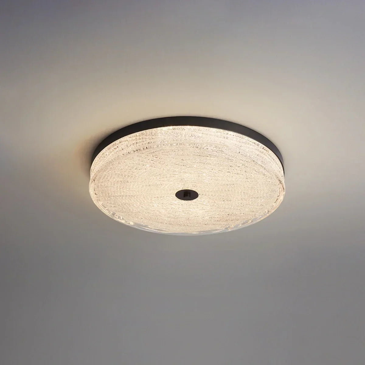 Moderne runde LED-Deckenleuchte im Light-Luxury-Stil | Desfino