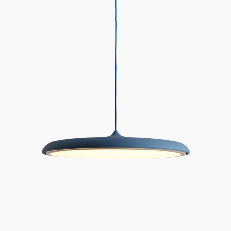 Norden 圆盘 LED 吊灯 — 纤薄北欧圆形设计 - Desfino