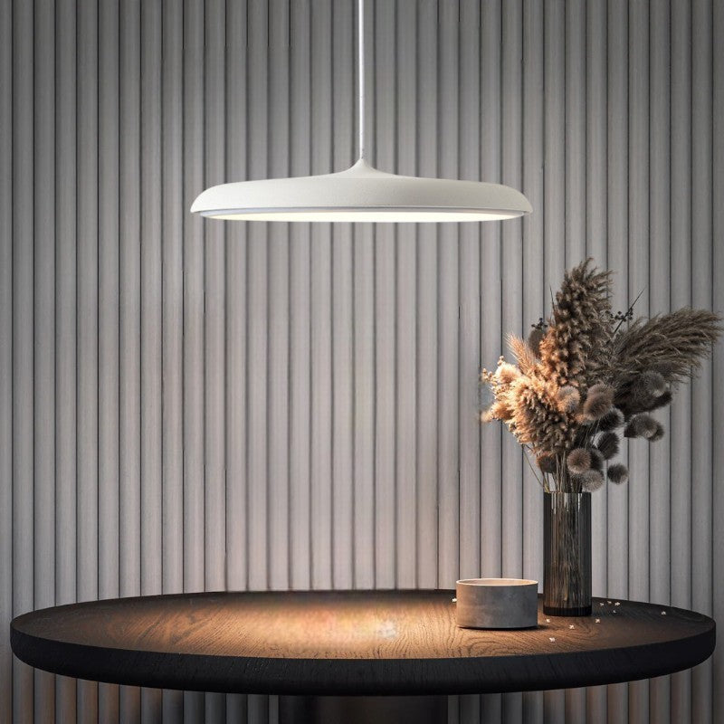 Norden 圆盘 LED 吊灯 — 纤薄北欧圆形设计 - Desfino