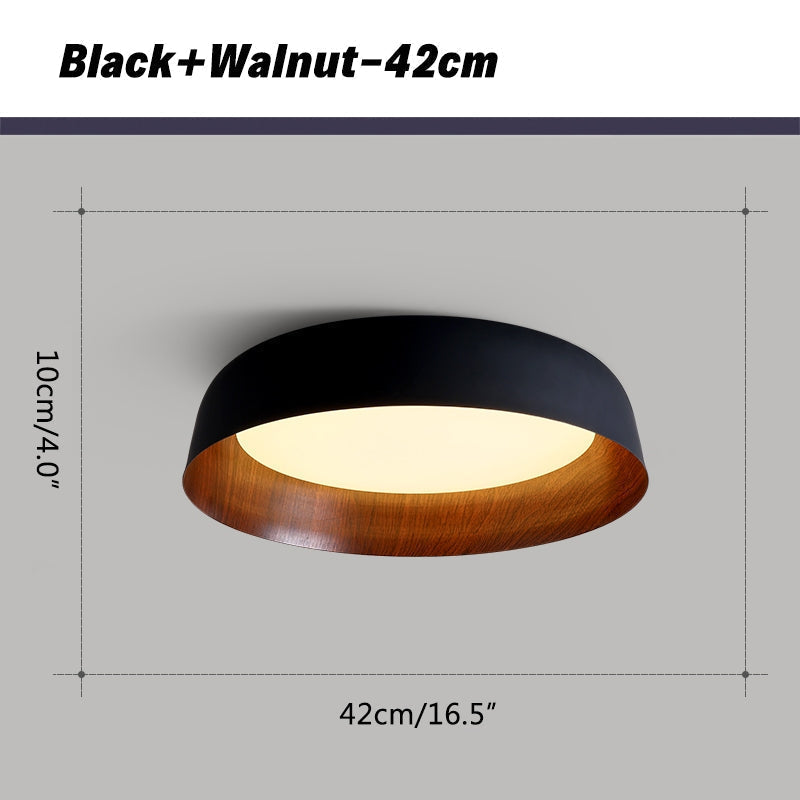 Nordische LED-Deckenleuchte aus Metalllegierung für das Schlafzimmer | Desfino