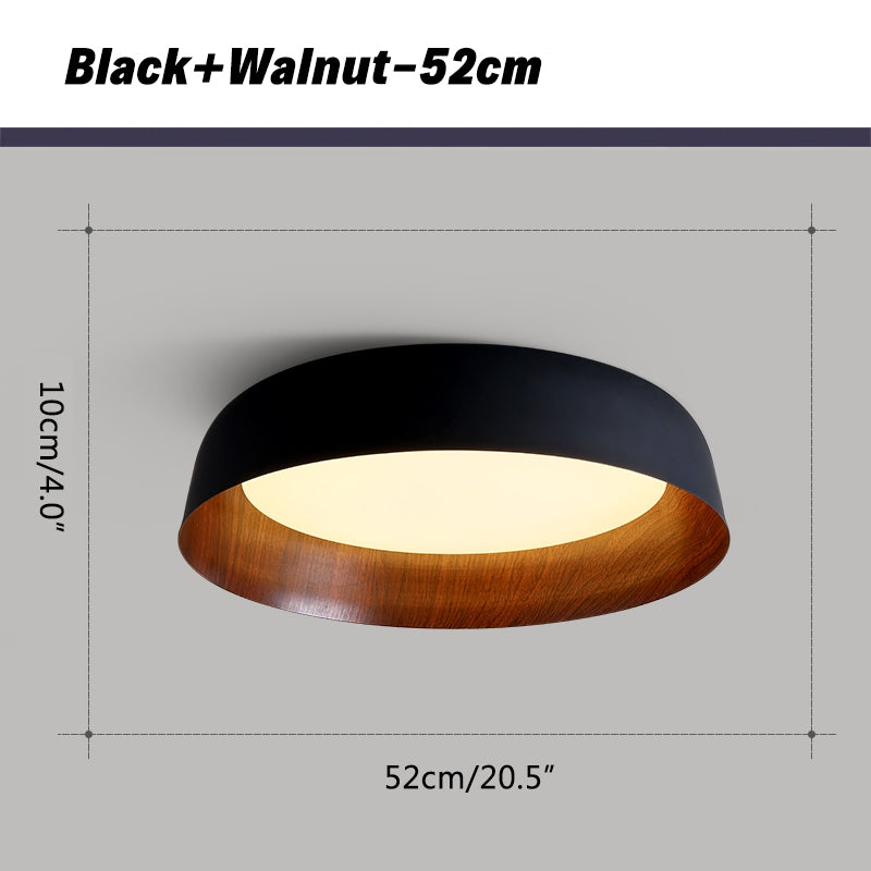 Nordische LED-Deckenleuchte aus Metalllegierung für das Schlafzimmer | Desfino
