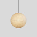 Japanese Style Spherical Paper Pendant Light for Living Room | Desfino